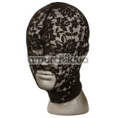 Маска Scandal Lace Hood, черная - Фото №1