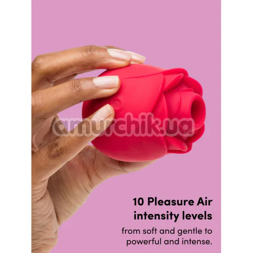 Симулятор орального секса для женщин Lovehoney Mon Ami Pleasure Air Rose, красный