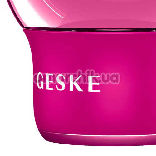 Масажер для обличчя та тіла Geske Cool & Warm Face and Body Massager 7 in 1, яскраво-рожевий