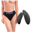 Вібротрусики з підігрівом Dorcel Discreet Vibe, чорні - Фото №1