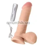 Вибратор Real Stick Elite Vibro 981002, телесный - Фото №1