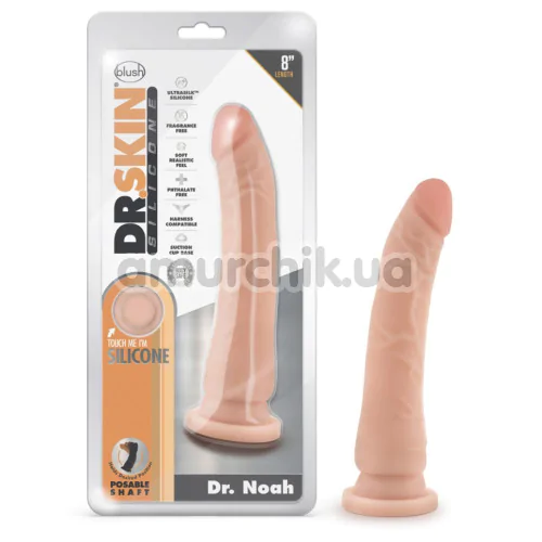 Фаллоимитатор Dr. Skin Silicone Dr. Noah 8, телесный