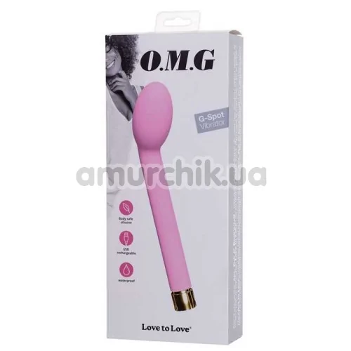 Вібратор для точки G Love To Love O.M.G, рожевий