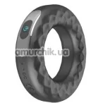 Віброкільце Rechargeable Vibrating Ring Cock CR-201116, чорне - Фото №1
