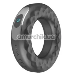Віброкільце Rechargeable Vibrating Ring Cock CR-201116, чорне - Фото №1