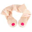 Шарф з грудьми Scarf With Two Boobs, тілесний - Фото №1