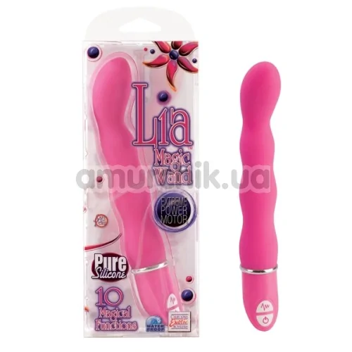 Вібратор для точки G Lia Magic Wand, рожевий