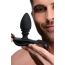 Труси чоловічі з анальною пробкою Strict Male Harness With Silicone Anal Plug, чорні - Фото №6