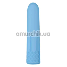 Кліторальний вібратор Adam & Eve Blue Diamond, блакитний - Фото №1