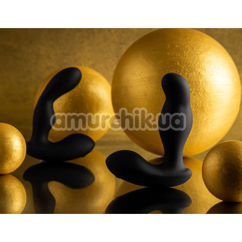 Вібростимулятор простати Virgite Prostatics Moving Beads Prostate Massager P3, чорний
