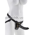 Страпон Fetish Fantasy Gold Designer Strap-On, черный - Фото №1