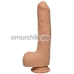 Фалоімітатор The D Dual Density Uncut D 9 Inch With Balls, тілесний - Фото №1