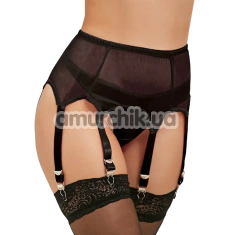 Комплект Star Night Garter Panty, черный: пояс для чулок + трусики-стринги - Фото №1