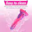 Фаллоимитатор-насадка Hismith Anal Toy For HiHismith Ophicone Silicone Dildo, розовый - Фото №7