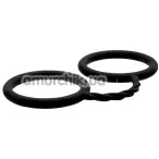 Наручники BondX Silicone Handcuffs, чорні - Фото №1