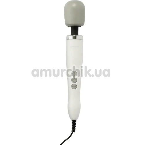 Універсальний вібромасажер Doxy Plug-In Vibrating Wand Massager, білий - Фото №1