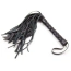 Флогер DS Fetish Metallic Flogger, чорний - Фото №2