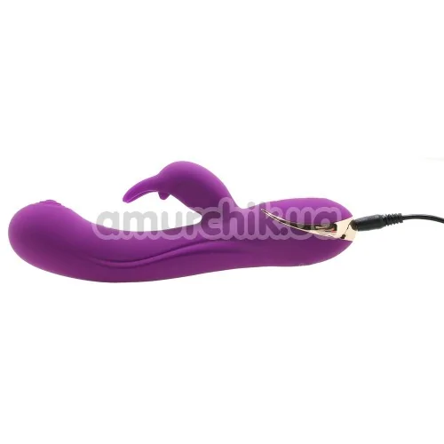 Вібратор Jack Rabbit Signature Silicone Thumping Rabbit, фіолетовий