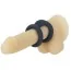 Эрекционное кольцо для члена Lux Active Tug Versatile Silicone Cock Ring, черное - Фото №5