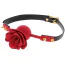 Кляп Taboom Wild Roses Ball Gag, чорно-червоний - Фото №1