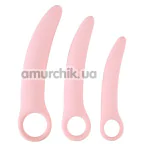 Набор фаллоимитаторов Sweet Smile Vaginal Trainers, розовый - Фото №1
