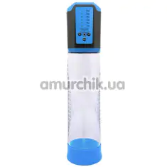 Вакуумна помпа Men Powerup Passion Pump 5 Speed Enlargement System, блакитна - Фото №1