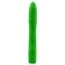 Вібратор Neon Luv Touch Ribbed Slims, зелений - Фото №1