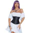 Корсет Star Night Sultry Noir Lace-Insert Underbust Corset, чорний - Фото №1