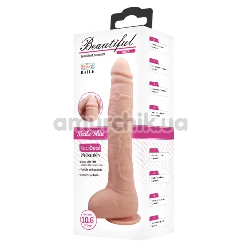 Фаллоимитатор Beautiful Encounter Dick, телесный