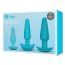 Набір анальних іграшок B-Vibe Anal Training & Education Set, бірюзовий - Фото №16
