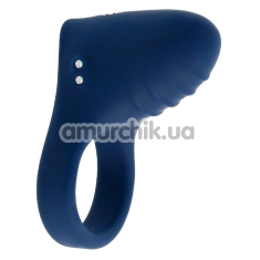 Віброкільце для члена Playboy Pleasure Point, синє - Фото №1
