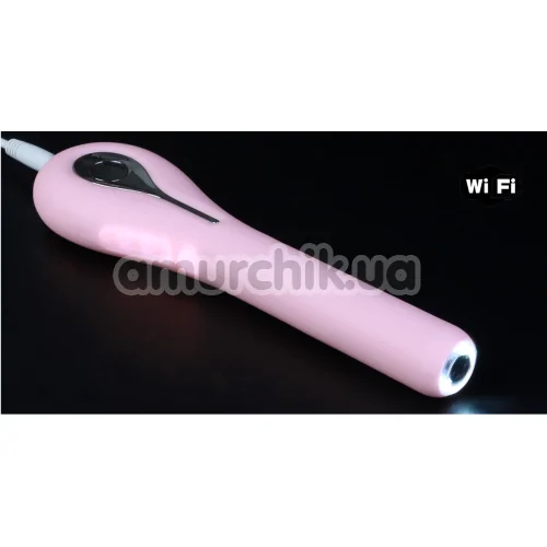 Вибратор с видеокамерой Svakom Siime Eye Camera Vibrator, розовый