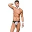 Костюм офіціанта Tuxedo Thong, Cuffs & Collar Set: труси-стрінги + манжети + комірець - Фото №1