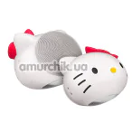Ультразвуковая щетка для лица Geske Sonic Facial Brush 4 in 1 - Hello Kitty Head, белая - Фото №1
