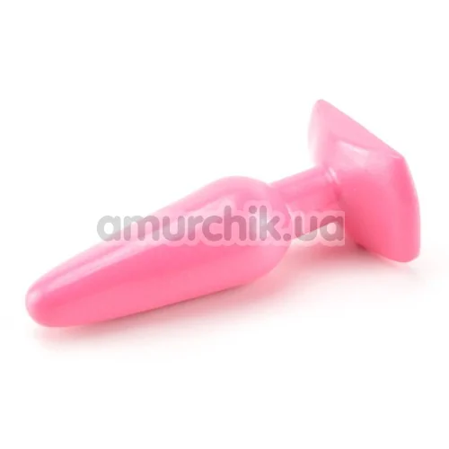 Анальная пробка Classic Butt Plug Smooth Medium, розовая