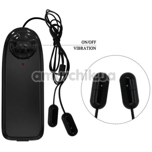 Мастурбатор для голівки члена з вібрацією Vibrating Crystal Cap I, чорний