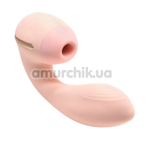 Вибратор для клитора и точки G KissToy Tina Mini, светло-розовый