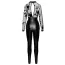 Комбинезон Noir Handmade Jumpsuit Flock Print, черный - Фото №6