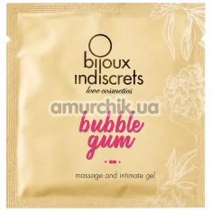 Масажний лубрикант Bijoux Indiscrets Bubblegum, 3 мл - Фото №1