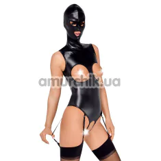 Боді Bad Kitty Naughty Toys Body With Head Mask, чорне - Фото №1