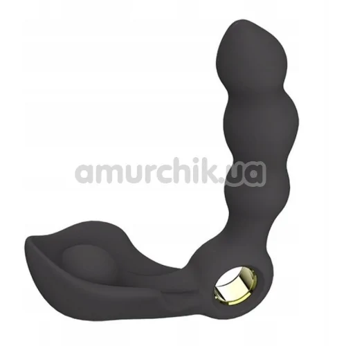Вибростимулятор простаты Boss Series Angelo Male Prostate Triple Stimulation, черный