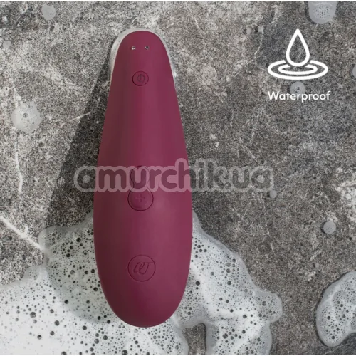 Симулятор орального секса для женщин Womanizer Classic 2, бордовый
