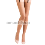 Панчохи Gabriella Emotion Stockings Cher 15 Den, тілесні - Фото №1