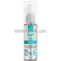 Антибактеріальний спрей для очищення секс-іграшок JO Misting Fresh Scent Toy Cleaner, 60 мл - Фото №1