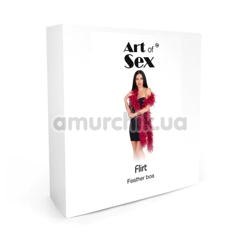 Боа Art of Sex Flirt, червоне