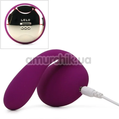 Вибратор Lelo Ida Deep Rose (Лело Ида), фиолетовый
