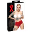 Страпон Late X Dildo-Slip aus Latex, красный - Фото №8