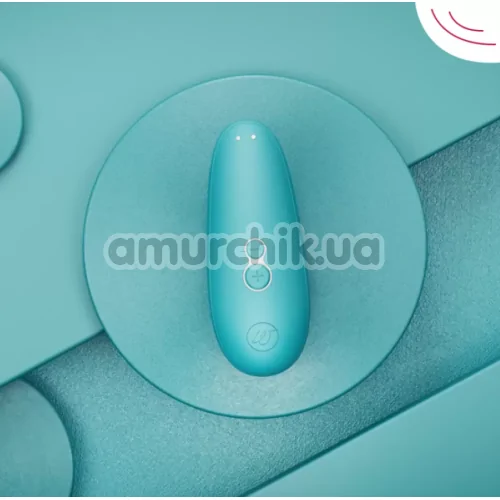 Симулятор орального секса для женщин Womanizer Starlet 3, бирюзовый