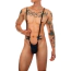 Труси-манкіні чоловічі Star Night Long Elastic Underwear, чорні - Фото №1