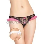 Трусики-стрінги жіночі G-String білі (модель 2385) - Фото №1